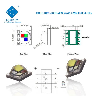 4W wysokiej mocy 3535 SMD LED Chip RGBW Do oświetlenia scenicznego Oświetlenie miejskie Oświetlenie krajobrazowe LED