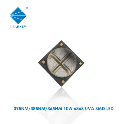 Seria Encapsulation Long Life Span Chip LED UV 385nm 4000-4500mW 6868 UVA