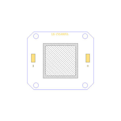 High Density 20W 395nm UV LED Chip 10500-12400mW 4046 Do utwardzania