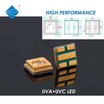 3,5 * 3,5 mm Mini SMD LED 3-5 mw 0,5 W SMD UVC LED do sterylizacji powierzchni