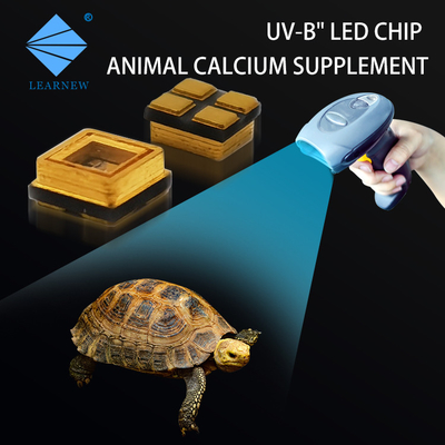 Soczewka ze szkła kwarcowego 290nm UVB LED Chip 14mW 100mA SMD RoHS Certyfikowany 3535