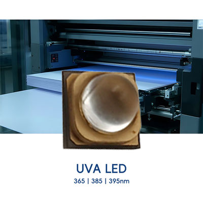 High Brightness UV LED Chip with 60° Viewing Angle and 10000 Working Hours for Printing Curing