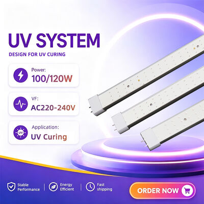 Wysokiej wydajności Erythemal UV Branding Tube 365Nm Uva 370Nm Uvb Długa żywotność 10000Hrs Żywioł wolna lampa UV 100W-120W