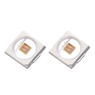 300mA 680nm SMD LED Chips 3,0 * 3,0 mm SMD LED Dioda Krzemionkowa powierzchnia kuli