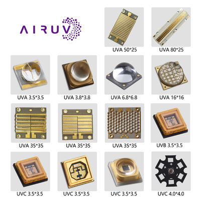Drukarka 3D 3535 3838 6868 UVA 10W 50W 100W 200W 300W UV LED Chip 365nm 385nm