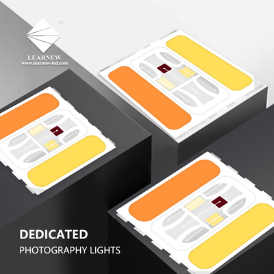 5454 5054 6064 SMD LED Chip 0.5w 1.5w 2.5w Pełny widmo Rgbww Do fotografii Światło / oświetlenie krajobrazowe