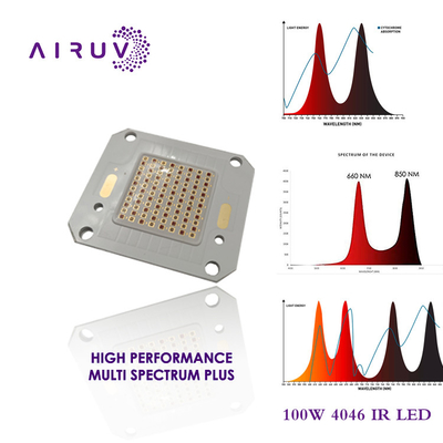 Fabryka Shenzhen 3535 4046 rozmiar 100w 660nm 150w HIGH POWER IR LED COB Chip do ochrony skóry Wirtualna rzeczywistość