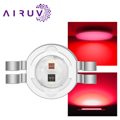 Infraczerwony diód LED 2w*2 Chip Ir Led 650-660nm Wysokiej mocy R8.0mm Infraczerwony diód LED