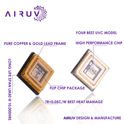 4046 3535 3838 UV LED Chips 20w 50w 100w wysokiej gęstości i intensywności LED COB