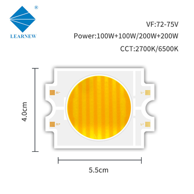 2700k 6500k regulowalna Cct Led Cob 100w+100w 200w+200w Bi Color Dual Color Cob dla lampy fotograficznej