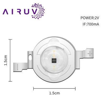 Wysokiej mocy 2w Infraczerwony Emiter Chip Diody 940nm Moc optyczna 950-1100mW VF 2.0-2.4V