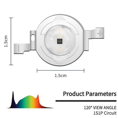15MM Smd Led Series dla terapii Li Optyczna moc 950-1100mW/400-600mW/300-500mW/100-200mW