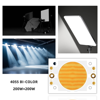 Niestandardowe 200w 4055 Dual Color Cob Led z 200W 200W mocy i biały 2600k 6500k