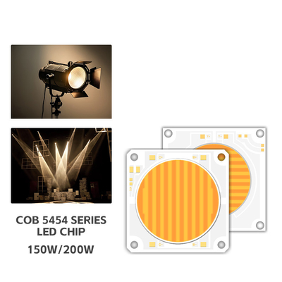 5454 Zgaszacz 200w 150w Cob Led Chip Dwubarwna temperatura 2700k 6500k 51-53v 57-60v