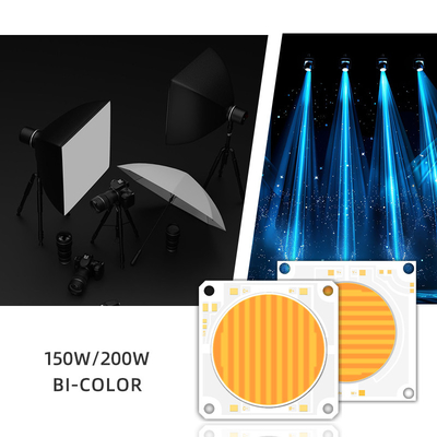 5454 Bi-Color 2700k 6500k Cct Wysokiej mocy 1500w 200w Cob Led Chip Module For Photography Lamp