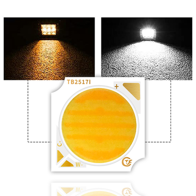36-38V 18W 24W 25W 30W Bi kolor LED biały ciepły biały chipy dla światła scenicznego VF 36-38V