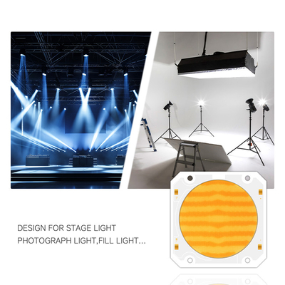 Wysokiej mocy Bi Color 300W 6060 Flip Chip Custom Cob Led Chip For Commercial Led Light Światło sceniczne
