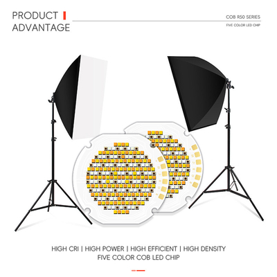 R50 SERIES Wysokiej mocy Pięciokolorowy COB LED Chip 300W/700W Ciepły Biały Czerwony Zielony Błękitny RGB UV IR Podczerwień Światło powodziowe