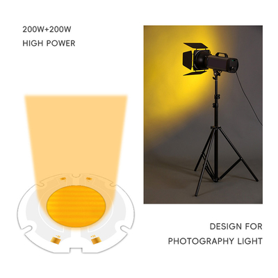 wysokiej mocy 200W 6060 led cob chip bi color chip do światła fotograficznego