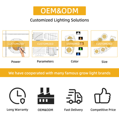 LED COB Chip 200W VF 45V LED Beads DIY pełne spektrum dostosowywalne