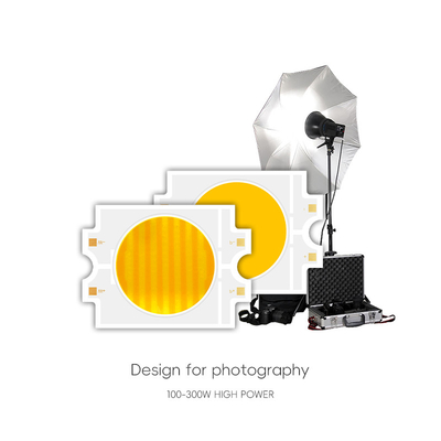 Źródło lampy wiersz Led Chip 300W + 300W wysokiej mocy 95Ra Cob Chip Lamp Bead Photography