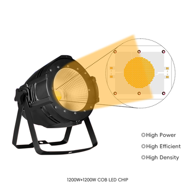 2400W COB Bi-Color 2700K 6500K CCT Wysoka moc 1200W+1200W COB 120mm*100mm LED Chip Module CRI 95+ do oświetlenia fotograficznego