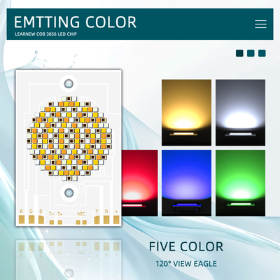 COB 3856 300w CCT 620nm/460nm/520nm/2700K /6500K Kolor COB LED Chip Lamp Beads Diody do lampy fotograficznej