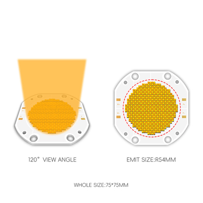Bi Color 2700K 6500K Wysokiej mocy CRI 95 600W COB LED Chip Module PCB Board dla LED Video Fill Photography Light