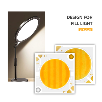 Seria 2424 40W 40W Dwukolorowy Chip LED 2800K/6500K CCT 100/110 LM/W 1100MA IF 36V-38V Do światła fotograficznego Chip LED