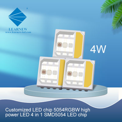 5054 SMD LED RGBW Chip 2W 3W 4W 120 stopni SANAN