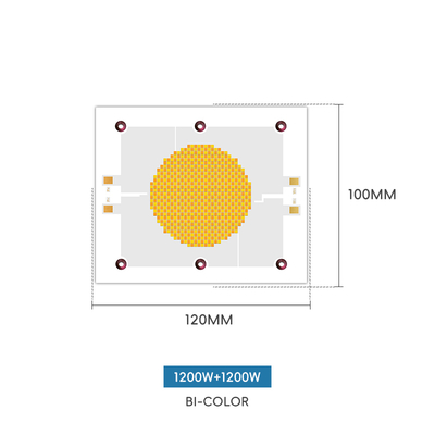 2400W Dual Color COB LED Chip 2700K 6500K CRI 95+ do fotografii