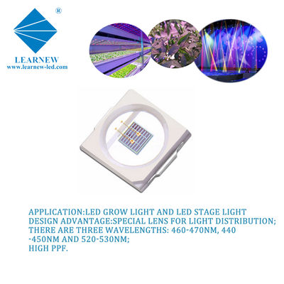 1W SMD 3030 Blue LED Grow Light Chip 440-470nm 300mA 3,0-3,4V