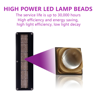 3W Chip LED UVA 365nm Długość fali 3,8x3,8mm Rozmiar