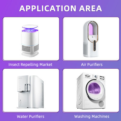 Customizable UV LED Chip with 5-Year Warranty 40000 Hours Lifespan and 3.0-48V Input Voltage for UV Curing