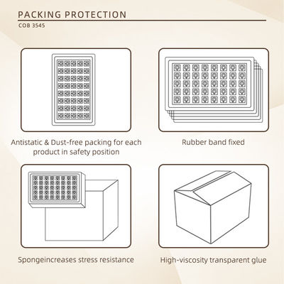 350W RGBWW 5 w 1 kolorowy chip LED COB z napięciem wejściowym 45-48V i kątem widzenia 120° do oświetlenia fotograficznego