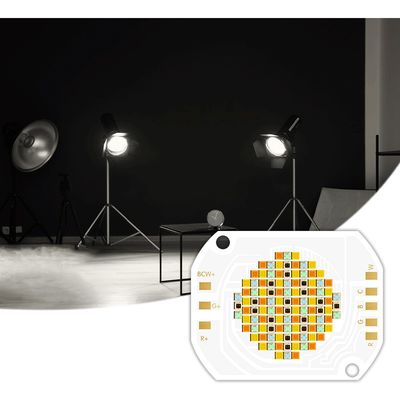350W Chip LED COB 2700K-6500K RGBCW Pełnokolorowy, regulowany z kątem widzenia 120° do świateł scenicznych i fotograficznych