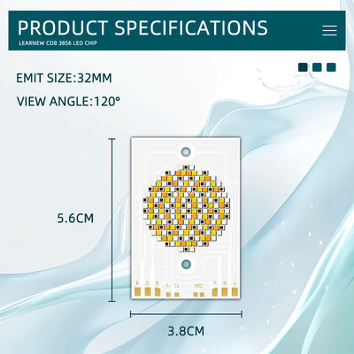 5-w-1 RGBWW COB LED Chip 300W 500W 460/520/620NM do oświetlenia scenicznego i projektów DIY