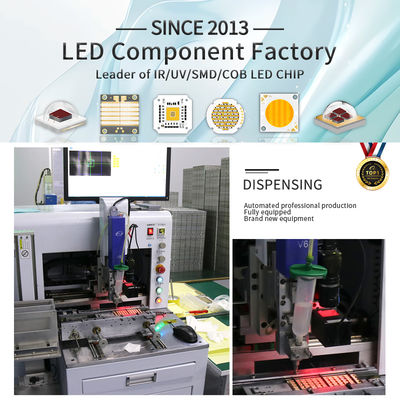 5-w-1 RGBWW COB LED Chip 300W 500W 460/520/620NM do oświetlenia scenicznego i projektów DIY