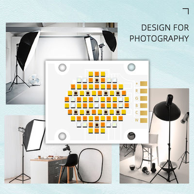 Wysokiej Mocy COB LED Chip z RGBWC Pięciu Kolorami 180W 300W DC 21v-48v do Oświetlenia Scenicznego i Fotograficznego