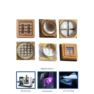 Zastosowalna wysokiej mocy 0,5w UVC LED Chip SMD LED Chip Flip Chip 250-270nm 5-7V do dezynfekcji powietrza wody przemysłowej