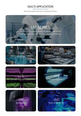 2025 Nowy UVB LED Chip 0.5W 5-7V 290-310nm do Dermatologii Terapii z 2-letnią gwarancją