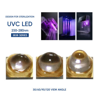 Uv LED UV-C LED 3W 110mW 500mA Led 270nm 3838 275nm Uv Leds High Power UV UVC LED UV-C LED 265nm UVC