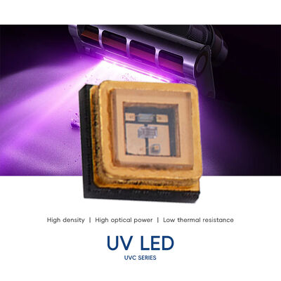UVC LED Chips 0.5W 1W 3W High Power LED 250nm 260nm 270nm 280nm Wąska długość fali do utwardzania i sterylizacji