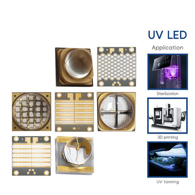 200W deszczowa lampa UV 3535 COB UVA LED 395nm 365nm UV LED 38V Maszyna drukarska UV COB Moduł LED UV-A LED 385nm