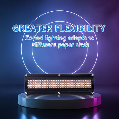 Długa żywotność AC220V 1200W System UV LED 395nm 310mm Długość Maszyny drukarskie 12w/cm2 0-12V Przyciemniająca drukarka offsetowa