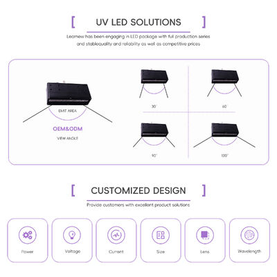 Wysokiej mocy lampa UV do starzenia 120W 365nm UVA UVB UV LED tuba Certyfikat CE ROHS 2-letnia gwarancja do komory do przyspieszonego starzenia UV