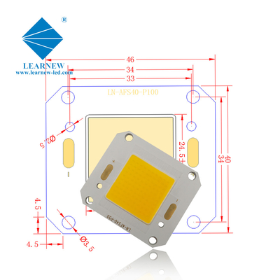 40X46MM Rozmiar Cob Led Chip 4046 5500k Design Idealny do światła powodziowego 100w