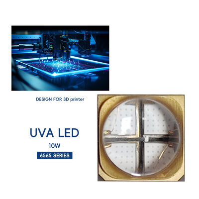2025 Nowy obiad Profesjonalny Wysokiej mocy UVA LED 10W SMD6868 365nm 385nm 395nm 6.0-7.0V UV LED Światło dla wzrostu roślin UV Curing