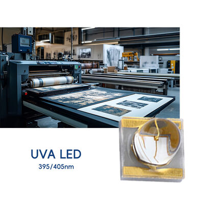 3W UVA UV LED Chip SMD 3535 365nm 385nm 395nm 1050-1500mW Wysokiej mocy UV LED do UV Curing Drukarka 3D OEM ODM Bezpłatna próbka